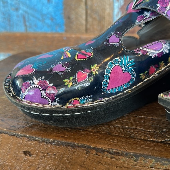 ALEGRIA FRIDA Classic Clog Hearts Size 38 - Picture 6 of 10